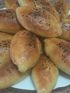 Una foto de Empanadillas árabes (fataer)/comida de Marruecos