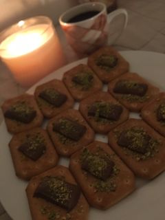 صورة لوصفة بسكويت مالح حلو👍