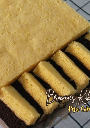 Foto resep Brownies Kukus Keju Cokelat