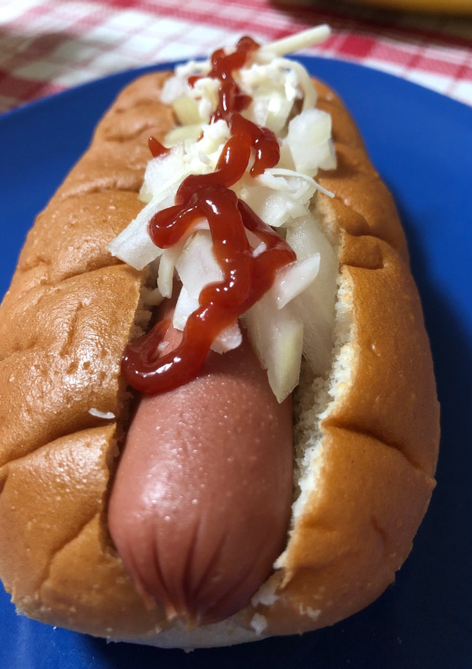Una foto de Perritos calientes Monsieur cuisine Plus
