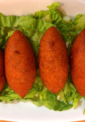 صورة لوصفة الكبة التركية(٢) بطريقة سهلة(بدون ماكينة)