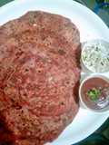 Beetroot cabbage paratha