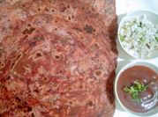 A picture of beetroot paratha