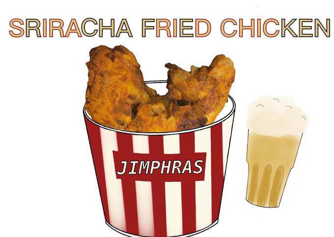 Baked Sriracha Fried Chicken recipe main photo