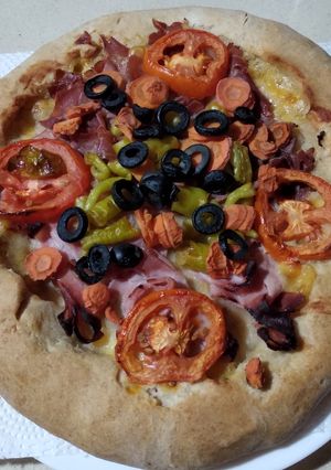 Una foto de Pizza veneciana