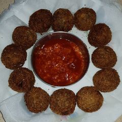 A picture of Tuna ball fry.