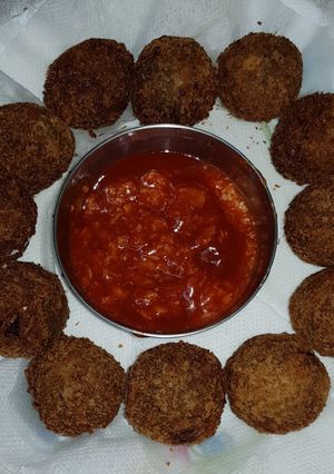 A picture of Tuna ball fry.