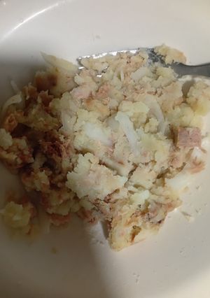 Una foto de Puré de atún