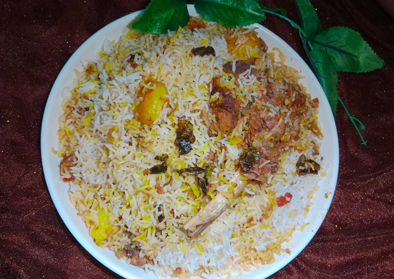 Beef Chops Biryani