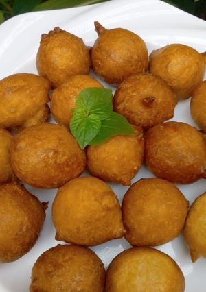 Panke (puff-puff) ainihin hoton girkin