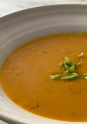 A picture of Orange Soup of Champions.