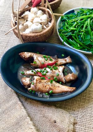 Hình của món Cá Phèn Kho Mật Ong.