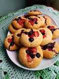 Pepas de frutos rojos