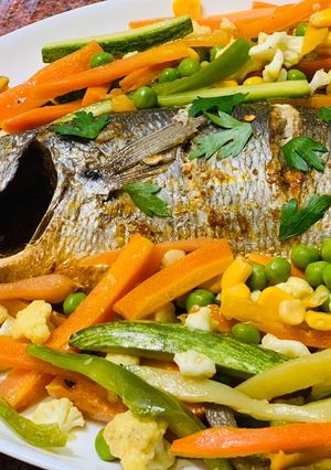 A picture of Grilled fish.