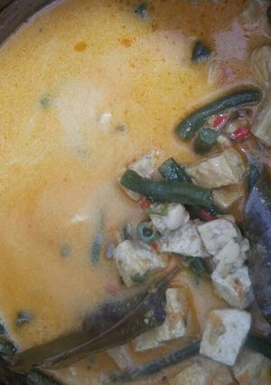 Foto resep Lodeh kacang panjang tahu tempe