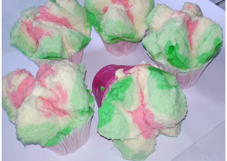 Bolu kukus susu paling simple no soda