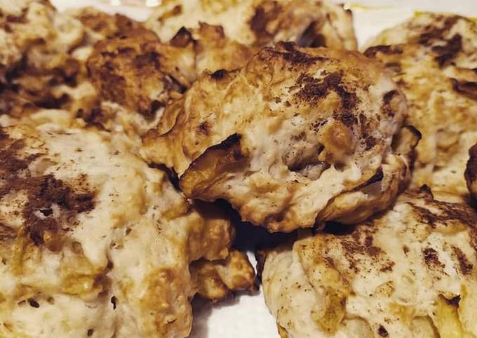 Biscotti morbidi alle mele con cannella