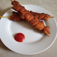A picture of Chicken Satay.