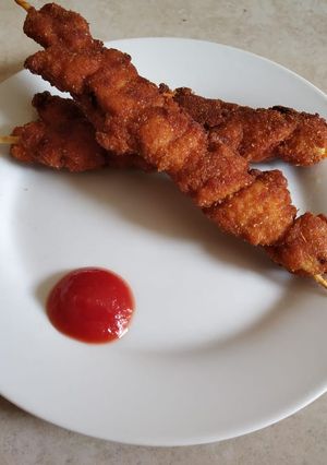 A picture of Chicken Satay.