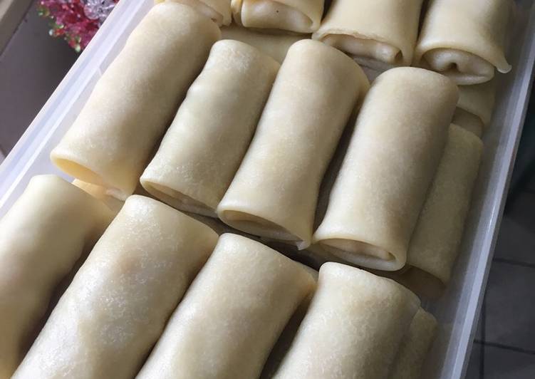 Resep: saat makan malamRisol isi kentang ayam