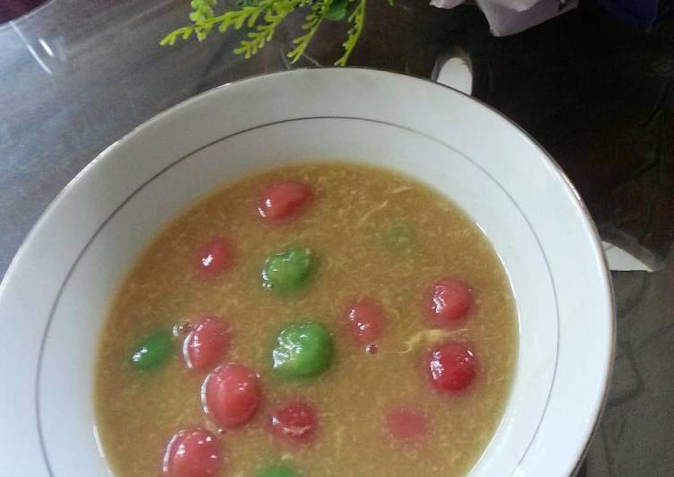 Bubur hintalu karuang rainbow