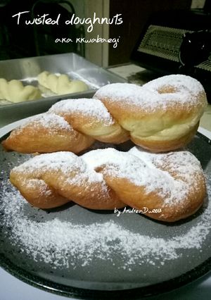 Foto resep Twisted doughnuts #teamNoulen