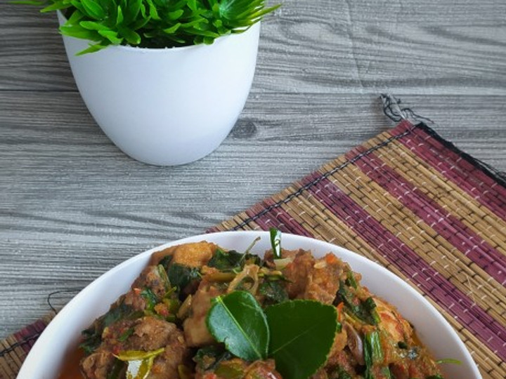 Cara Gampang Membuat 354# Ayam masak bumbu Rw khas manado Simpel