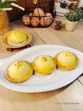 Lemon Saffron Mousse Tart