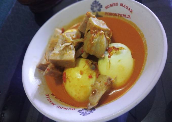 Resep: Gulai Nangka + Telur Gampang