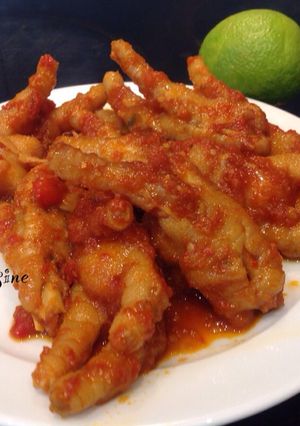 Foto resep Ceker ayam pedas