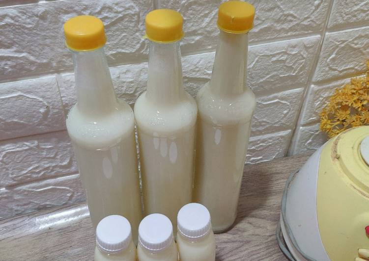 Bagaimana Membuat Susu kedelai, Menggugah Selera