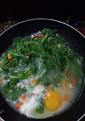 Foto resep Bayam segar