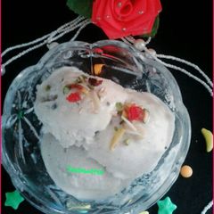 Custard apple ice-cream A picture of Custard apple ice-cream.