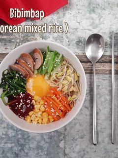 Foto resep Bibimbap