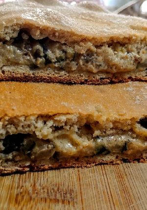 Una foto de CALZONE de 🍆🥒Berenjenas y Calabacín...!