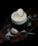 Helado de almendra elaborado con robot de cocina M.C.PLUS