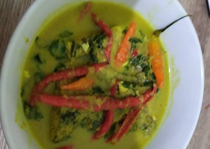 Gulai kuning ikan bandeng ibu yuliani