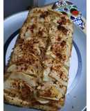 Budín de manzana, banana y avena (sin azúcar)