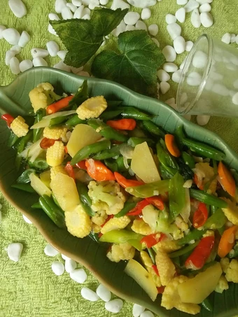 Langkah Gampang Menyiapkan Resep Tumis sayur pelangi yang Enak Banget Anti Ribet, Uenak Banget