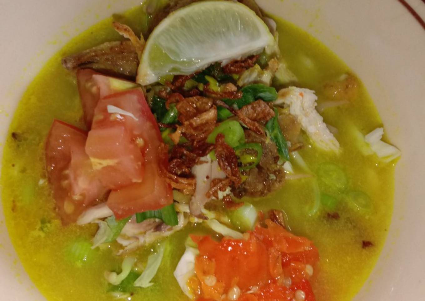 Soto Ayam Santan