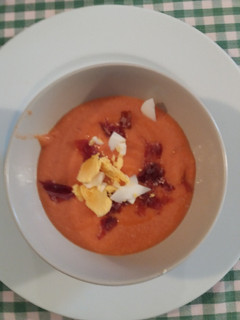 Una foto de Salmorejo