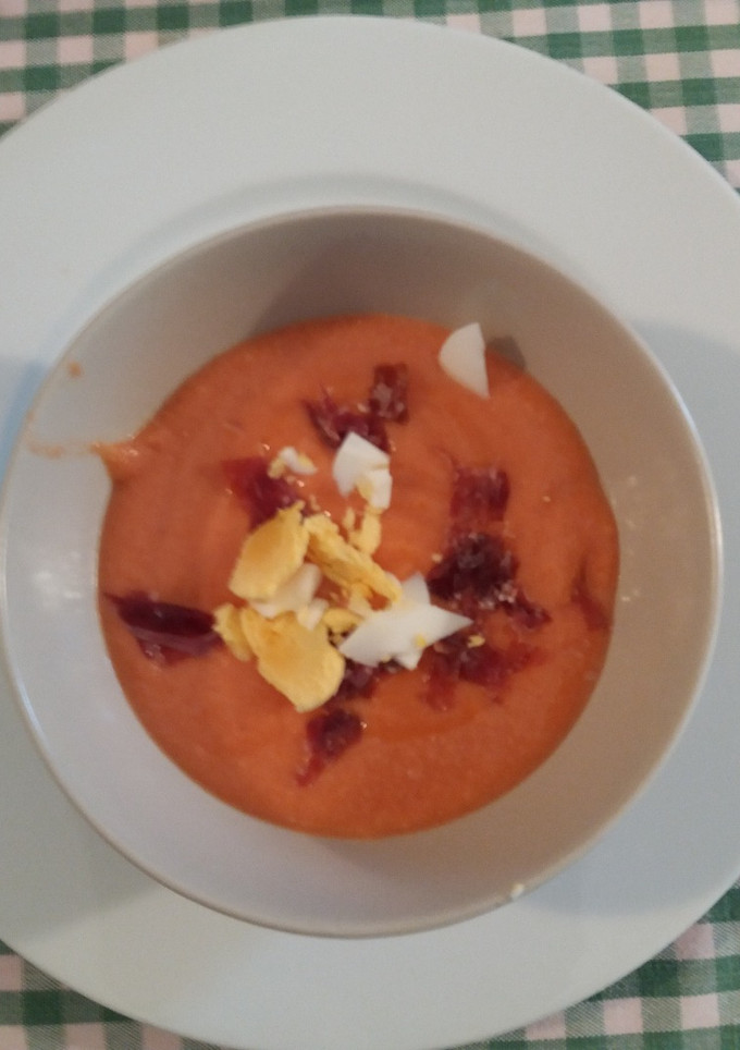 Una foto de Salmorejo
