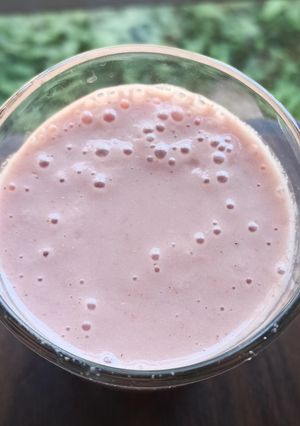 Una foto de Smoothie energizante con maca