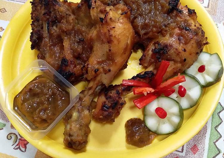 Ayam bakar bumbu kari no santan