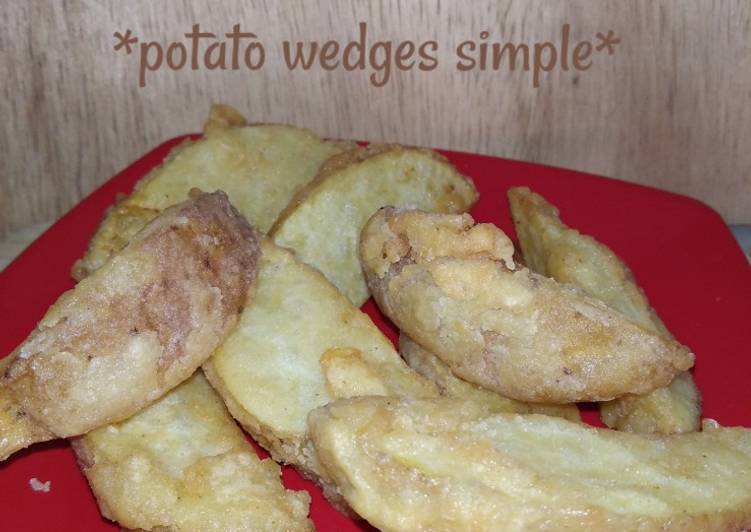 *potato wedges simple*