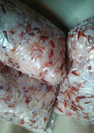Foto resep Lontong beras merah