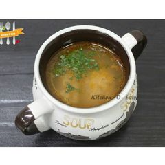 A picture of Chicken/Mutton Barah Soup.