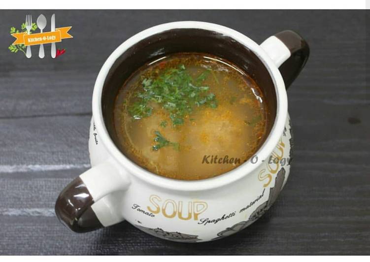 Chicken/Mutton Barah Soup
