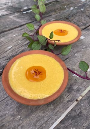 A picture of Mango Phirni.