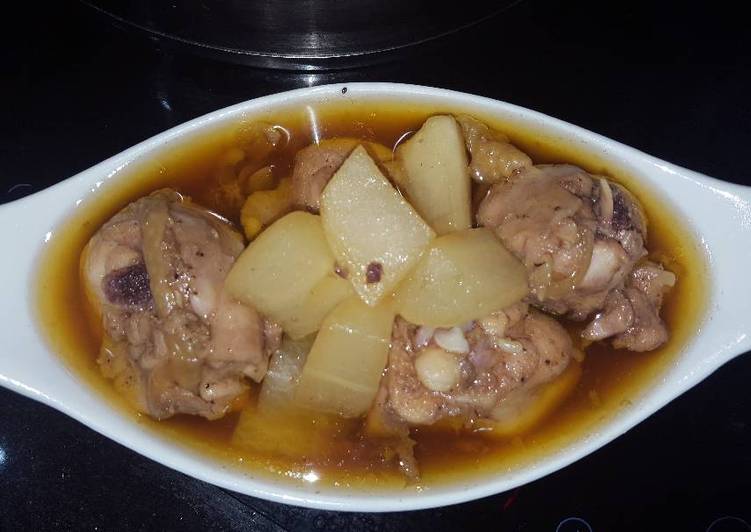 Recipe of Speedy Gà kho củ cải